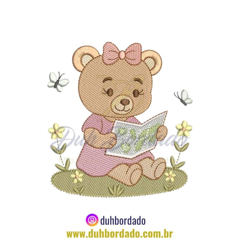 Matriz de Bordado de Ursinha