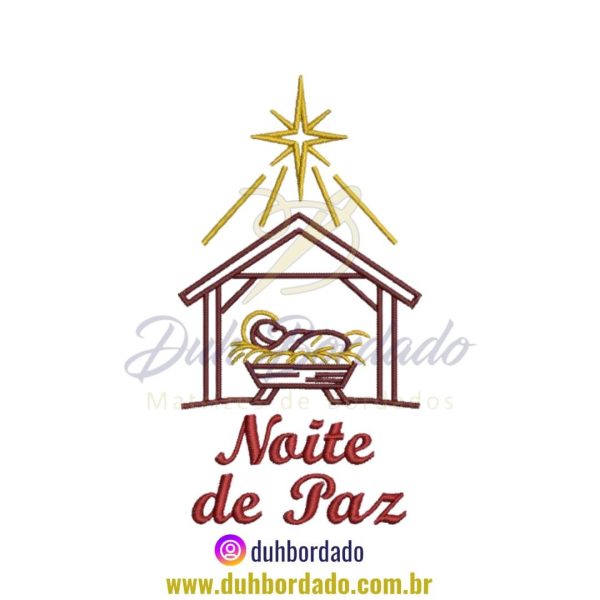 Matriz de Bordado de Frase Religiosa