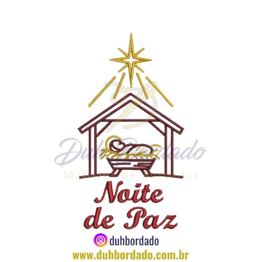 Matriz de Bordado de Frase Religiosa