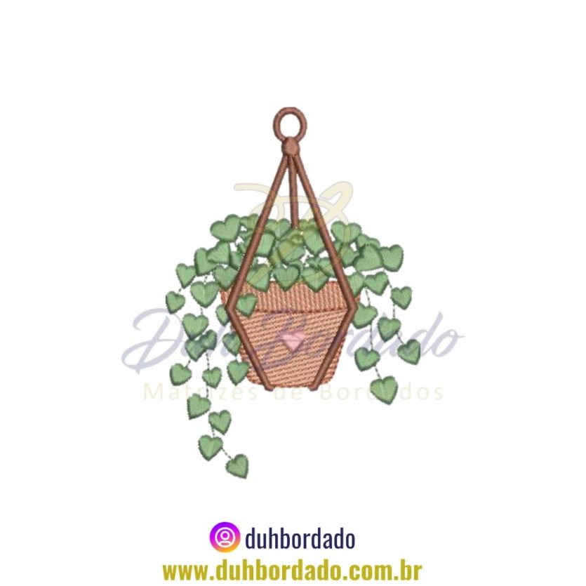 Matriz de Bordado de Planta