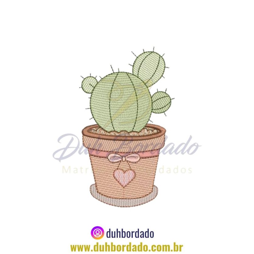 Matriz de Bordado de Planta