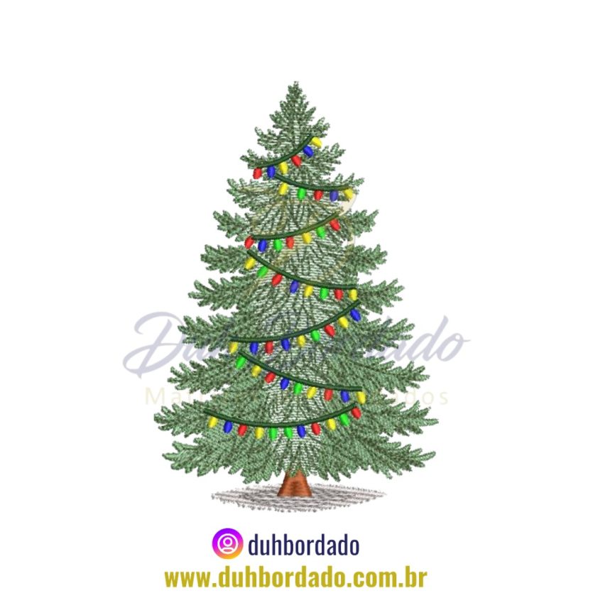 Matriz de Bordado Natal Pinheiro