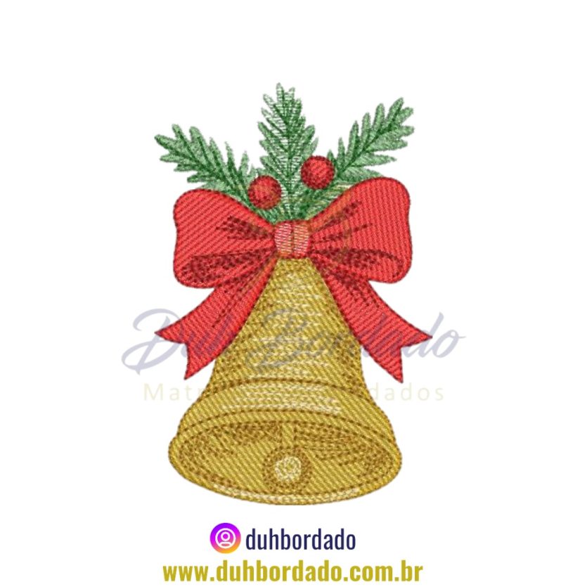 Matriz de Bordado Natal Sino