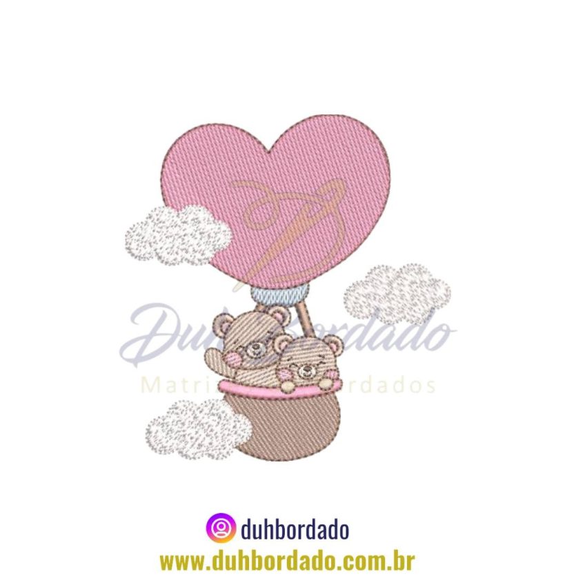 Matriz de Bordado de Ursinha
