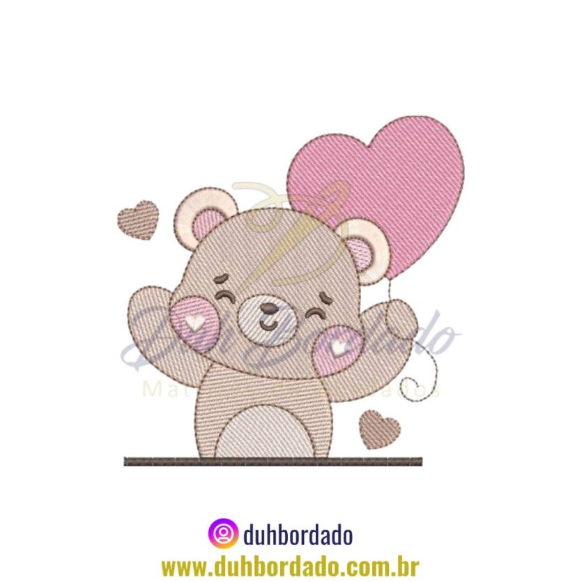 Matriz de Bordado de Ursinha