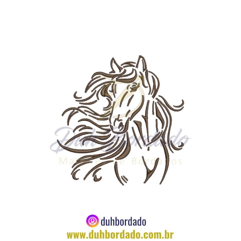 Matriz de Bordado de Cavalo