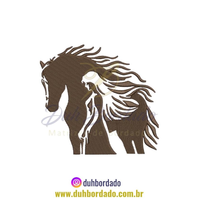 Matriz de Bordado de Cavalo