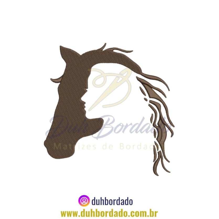 Matriz de Bordado de Cavalo