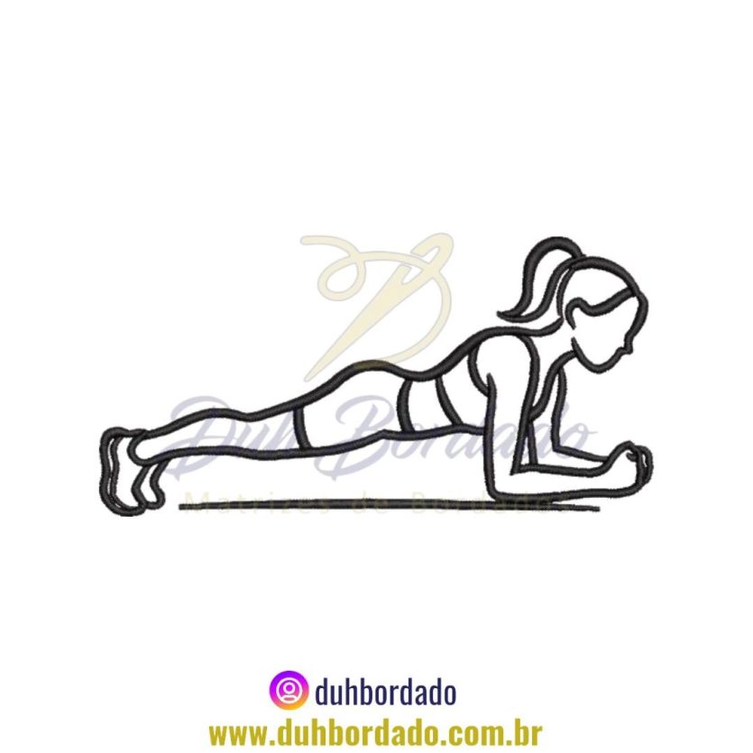Matriz de Bordado de Fitness