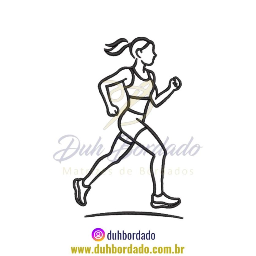 Matriz de Bordado de Fitness