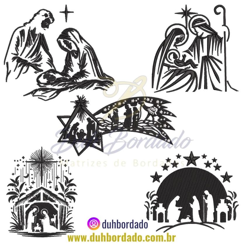 Coleção Matrizes de Bordados Sagrada Família