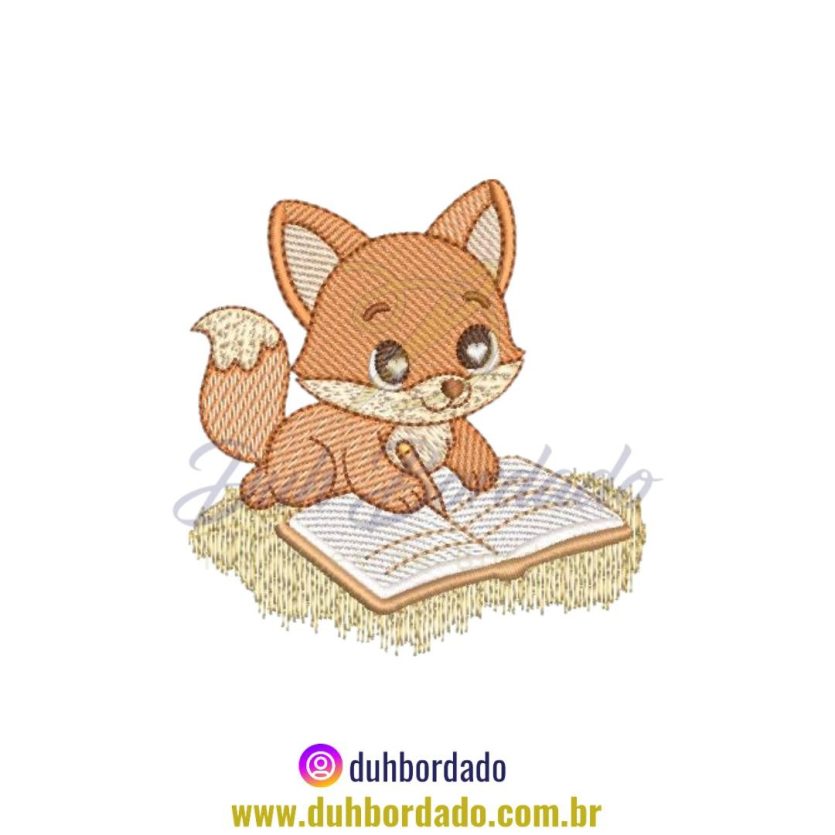 Matriz de Bordado de Raposa