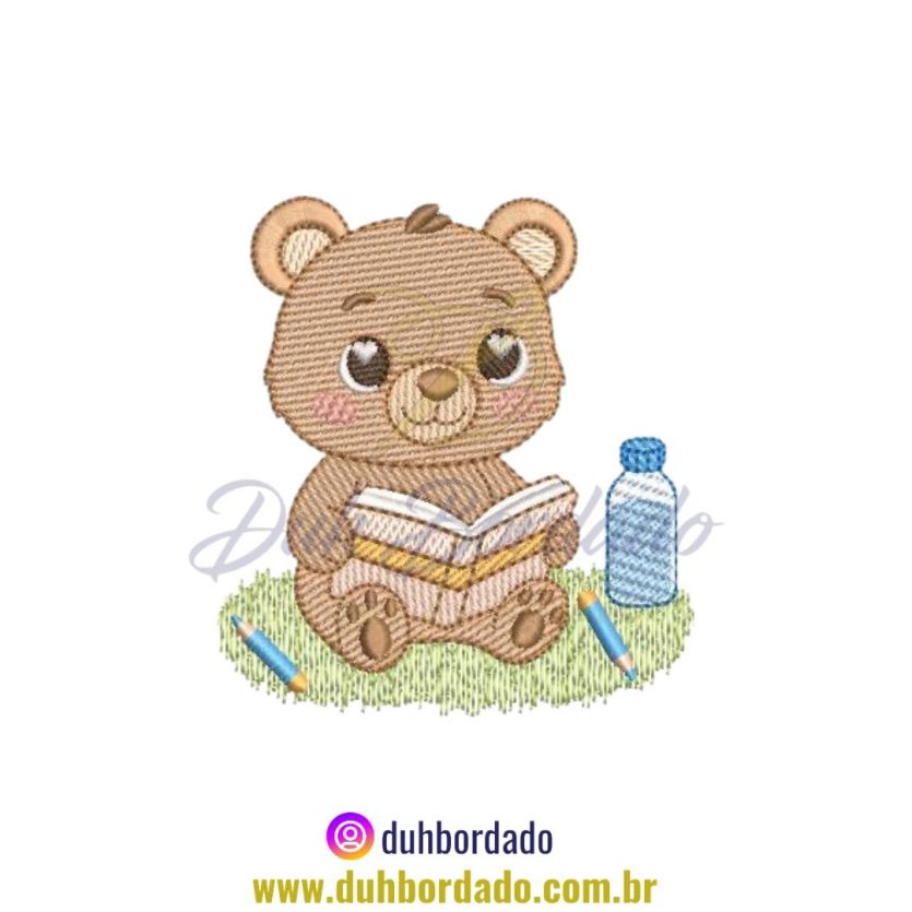 Matriz de Bordado de Urso